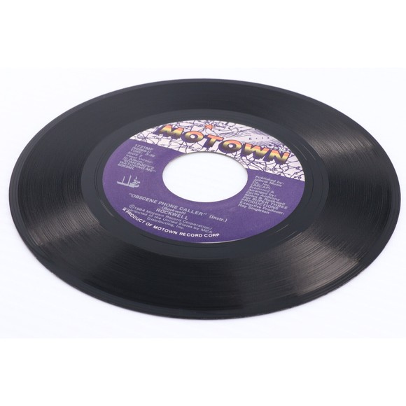 Rockwell - Obscene Phone Caller 1984 Electro-Funk 45 rpm 7" Single Record Motown - Picture 4 of 8